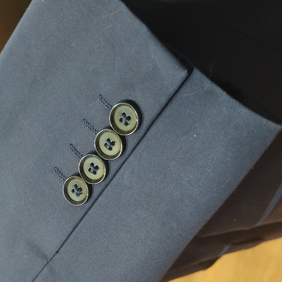 Calvin Klein Premium Slim Fit men's navy blue blazer - Picture 11 of 11